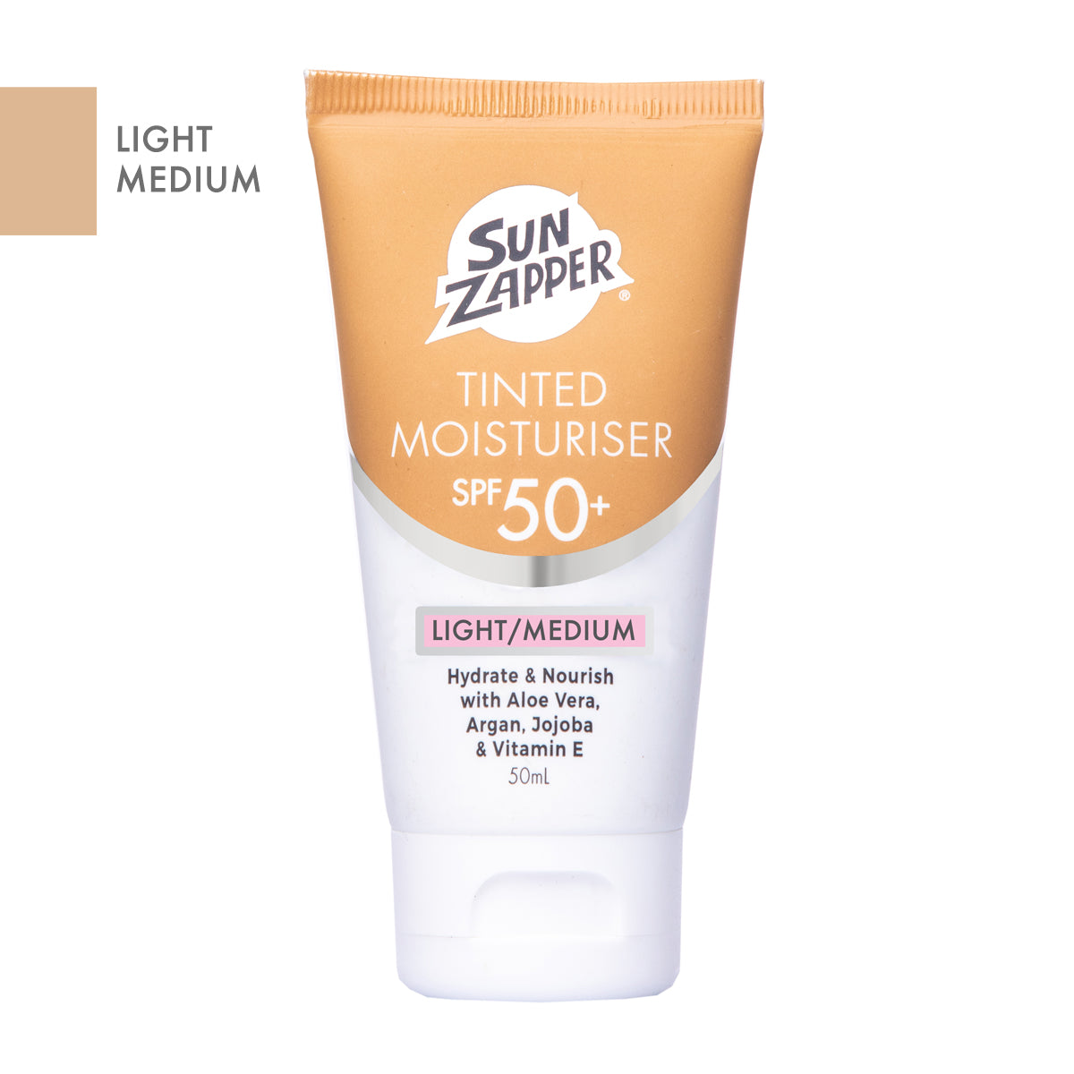 Light/Medium - Tinted Moisturiser SPF 50+