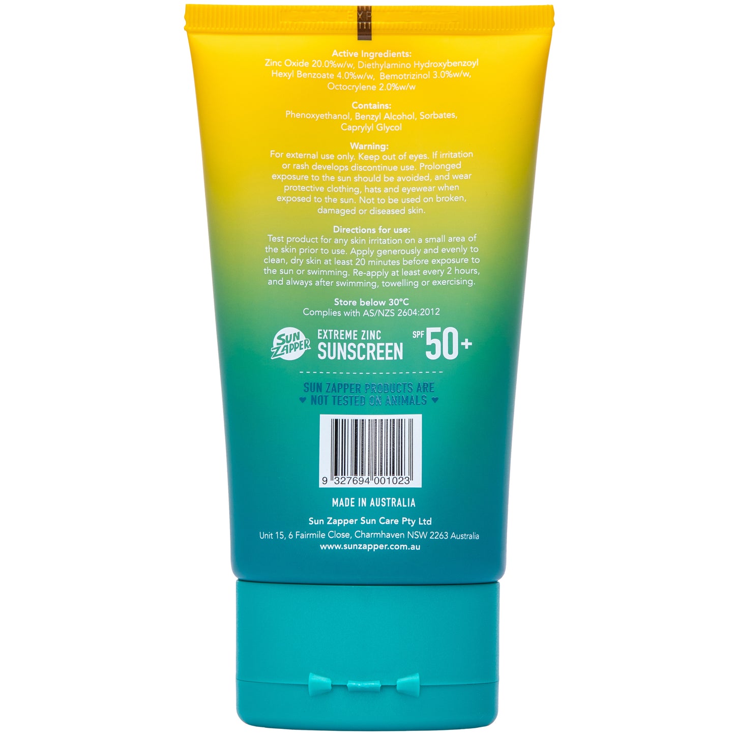 Extreme Zinc Sunscreen Lotion 90mL SPF 50+