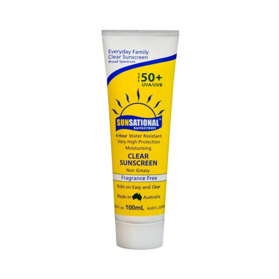 Clear Sunscreen SPF 50+ Cream